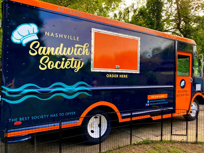 Muse Creative food truck design Nashville Sandwich Society