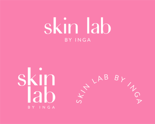 Skin Lab by Inga Logo Variations